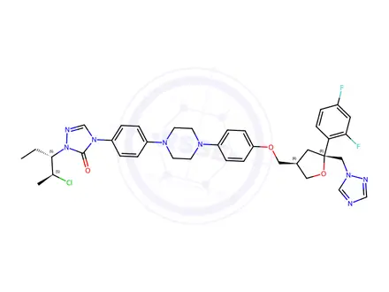Chemical structure of Posaconazole Impurity 259