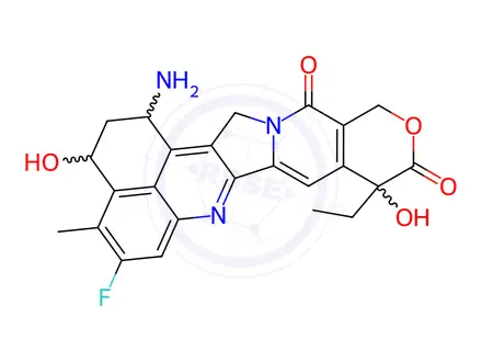 Chemical structure of 3-Hydroxy Exatecan