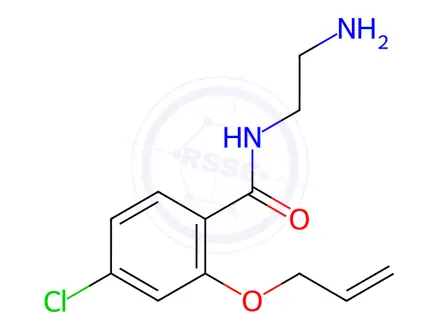 Chemical structure of 2-(Allyloxy)-N-(2-aminoethyl)-4-chlorobenzamide