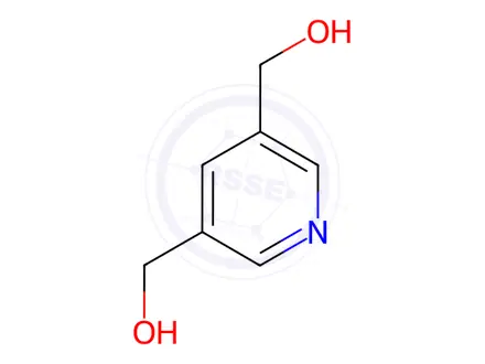 Chemical structure of Pyridine-3,5-diyldimethanol
