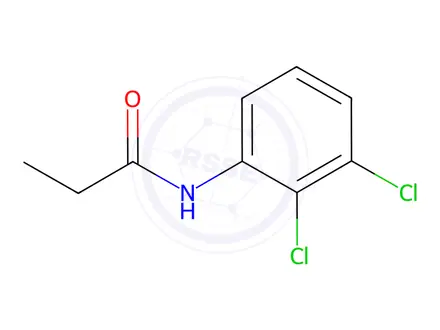 Chemical structure of N-(2,3-dichlorophenyl)propionamide