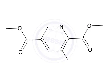 Chemical structure of Dimethyl 3-aminopyridine-2,5-dicarboxylate