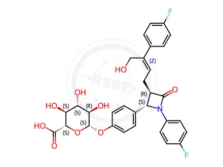 Chemical structure of Ezetimibe Impurity 325