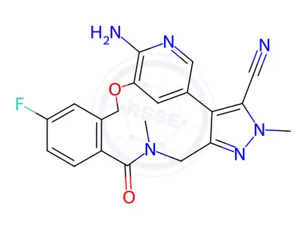 Chemical structure of Lorlatinib Impurity 175