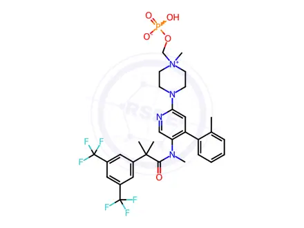 Chemical structure of Fosnetupitant