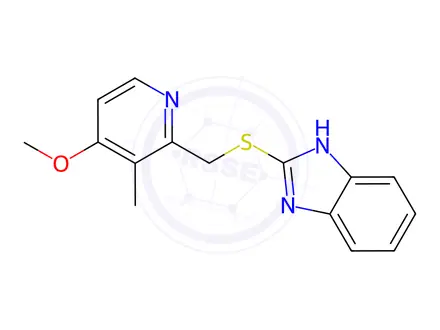 Chemical structure of Rabeprazole EP Impurity G