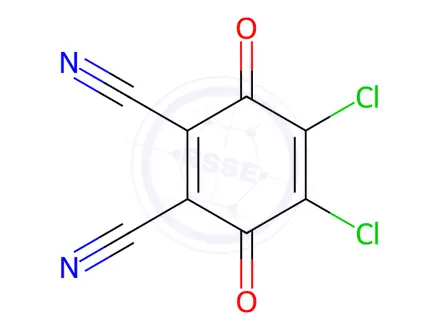 Chemical structure of 2,3-Dichloro-5,6-dicyanobenzoquinone