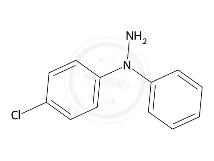 Chemical structure of 1-(4-Chlorophenyl)-1-phenylhydrazine