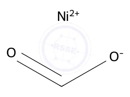Chemical structure of Nickel(II) formate