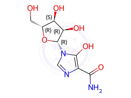 Chemical structure of Mizoribine