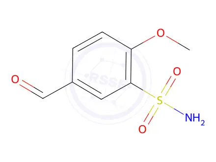 Chemical structure of 5-Formyl-2-methoxybenzenesulfonamide