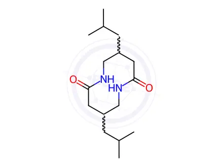 Chemical structure of 4,9-Diisobutyl-1,6-diazecane-2,7-dione