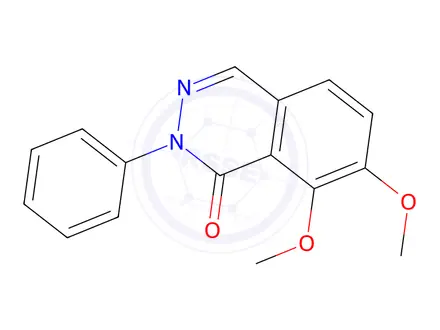 Chemical structure of 7,8-Dimethoxy-2-phenylphthalazin-1(2H)-one