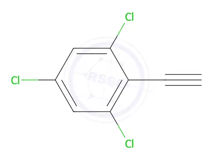 Chemical structure of 1,3,5-Trichloro-2-ethynylbenzene