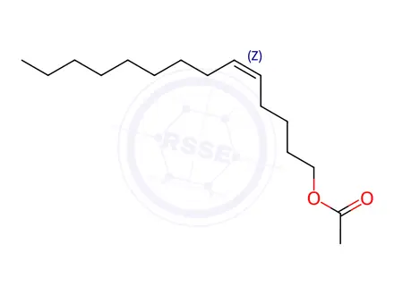 Chemical structure of Z-5-TETRADECEN-1-YL ACETATE