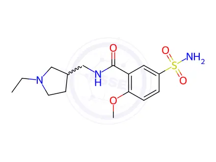 Chemical structure of Sulpiride Impurity 65