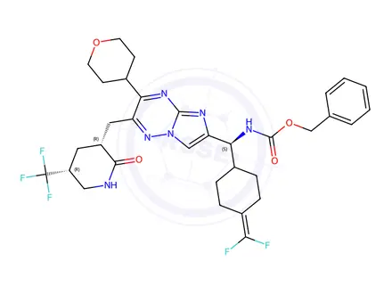 Chemical structure of Lenacapavir Impurity 85