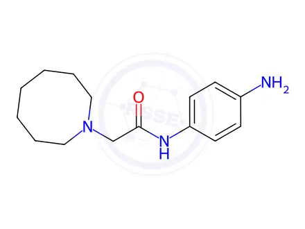 Chemical structure of N-(4-Aminophenyl)-2-(azocan-1-yl)acetamide