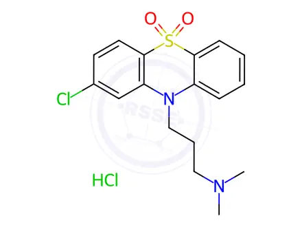 Chemical structure of Chlorpromazine Impurity 52