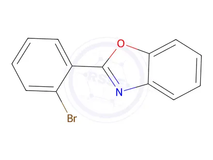 Chemical structure of 2-(2-Bromophenyl)-1,3-benzoxazole