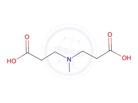 Chemical structure of 3,3`-(nitrosoazanediyl)dipropionic acid