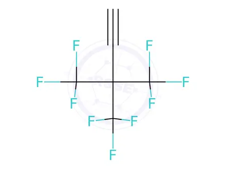 Chemical structure of 5,5,5-Trifluoro-4,4-bis(trifluoromethyl)pent-1-yne