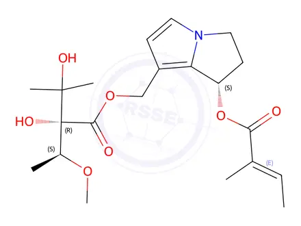 Chemical structure of DEHYDROLASIOCARPINE