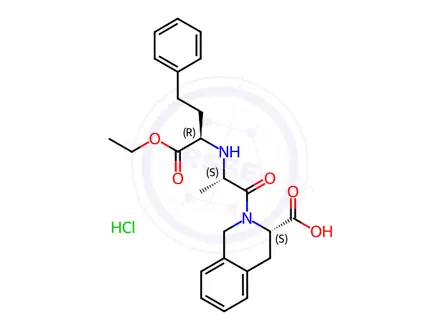 Chemical structure of Quinapril EP Impurity I Hydrochloride