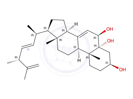 Chemical structure of biemnasterol