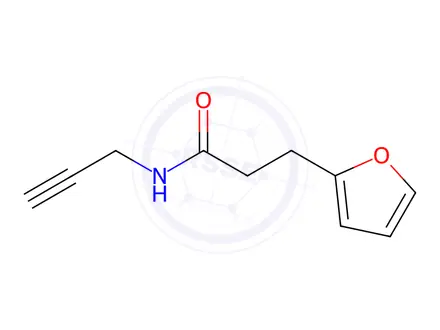 Chemical structure of 3-(Furan-2-yl)-N-(prop-2-yn-1-yl)propanamide