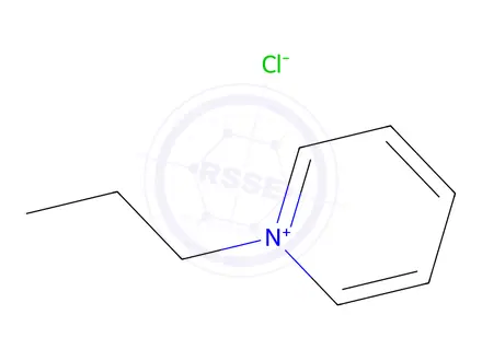 Chemical structure of 1-Propylpyridinium Chloride