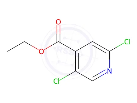 Chemical structure of Ethyl 2,5-Dichloroisonicotinate