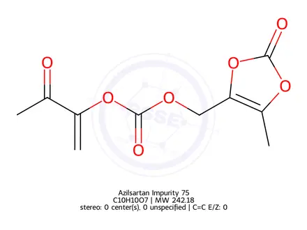 Chemical structure of Azilsartan Impurity 69