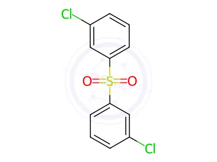 Chemical structure of Bis(m-Chlorophenyl) sulfone