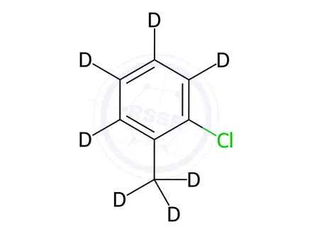 Chemical structure of 2-Chlorotoluene-d7