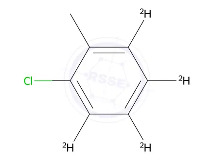 Chemical structure of 2-Chlorotoluene-3,4,5,6-d4
