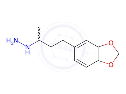 Chemical structure of Safrazine