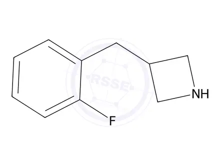 Chemical structure of 3-(2-Fluorobenzyl)azetidine