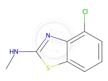 Chemical structure of 4-Chloro-N-methyl-2-benzothiazolamine