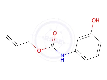 Chemical structure of Allyl (3-hydroxyphenyl)carbamate