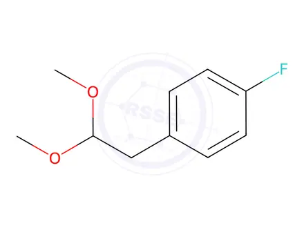 Chemical structure of 1-(2,2-Dimethoxyethyl)-4-fluorobenzene