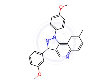 Chemical structure of Lomonitinib Impurity 37