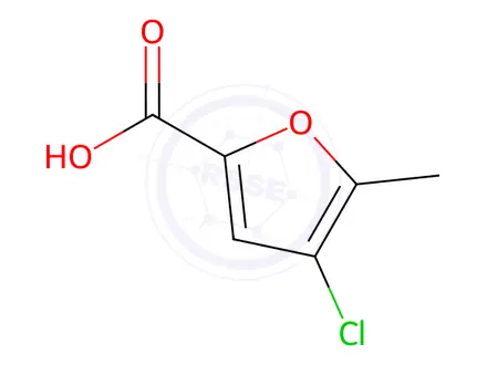 Chemical structure of 4-chloro-5-methylfuran-2-carboxylic acid