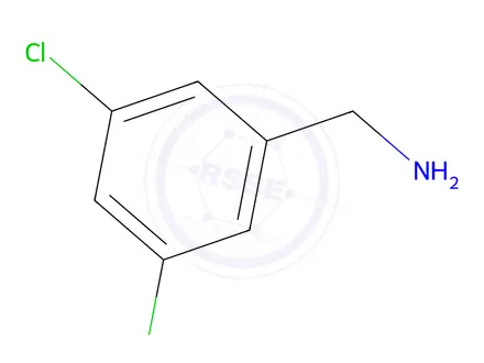 Chemical structure of 2,4-Dichlorobenzyl Alcohol Impurity 16 (3,5-Dichlorobenzylamine)