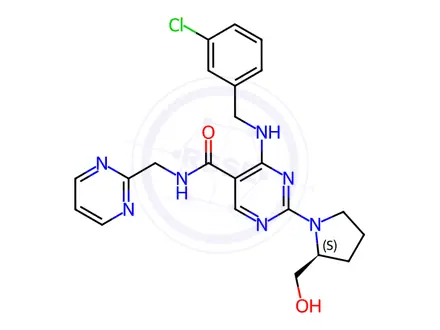 Chemical structure of Avanafil Impurity 181