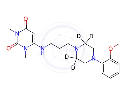 Chemical structure of Urapidil-d4