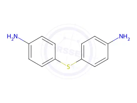 Chemical structure of 4-Aminophenylthioether (4,4′-Thiodianiline)