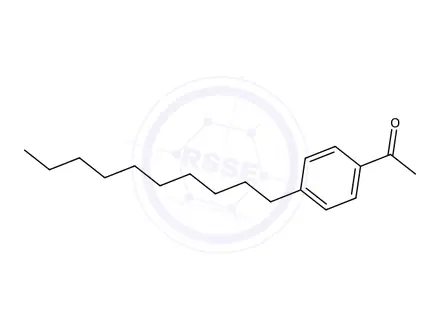 Chemical structure of 1-(4-Decylphenyl)ethan-1-one