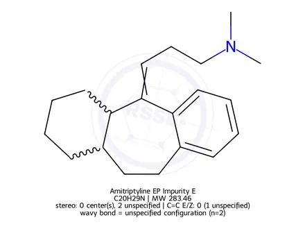 Chemical structure of Amitriptyline Impurity 5 (Amitriptyline EP Impurity E)