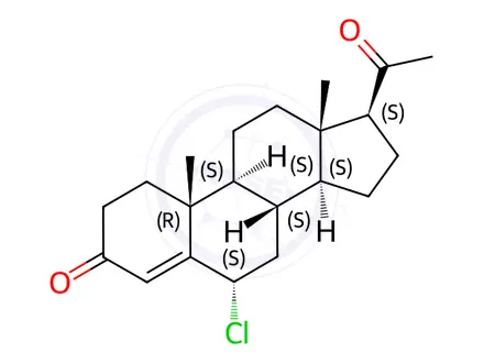 Chemical structure of Progesterone Impurity 137